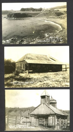 Item #17192 Three Real-Photo Postcards from Fort Ross, California