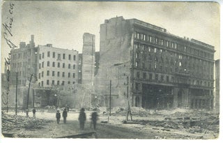 Item #17200 Postcard of The Emporium, San Francisco, Following 1906 Earthquake