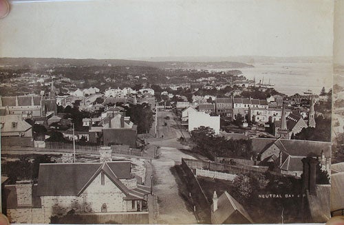 Item #17239 Panoramic Photograph of Sydney Harbour, from the Heads to the Parramatta. John Paine, J. P.