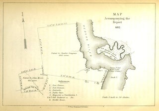 Item #17356 Map Accompanying the Report. 1812. West Point, W. S. Barnard