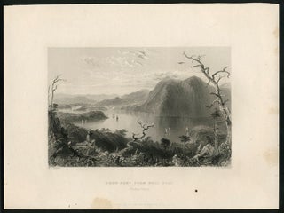 Item #17369 Crow-Nest From Bull Hill (Hudson River.). West Point, W. H. Bartlett