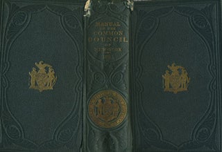 Item #17495 Manual of the Corporation of the City of New York 1865. D. T. Valentine. New York...