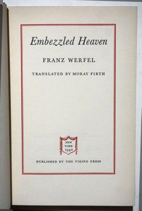Embezzled Heaven.