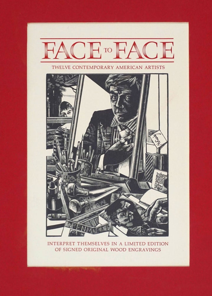 Item #17644 Face to Face. Title page woodblock. Michael McCurdy.