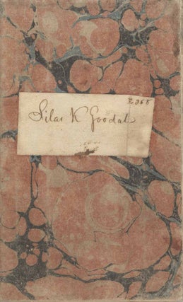 Item #17836 Account Book of Silas K. Goodale from the Bank of Newburgh, New York, 1824-25. Silas...