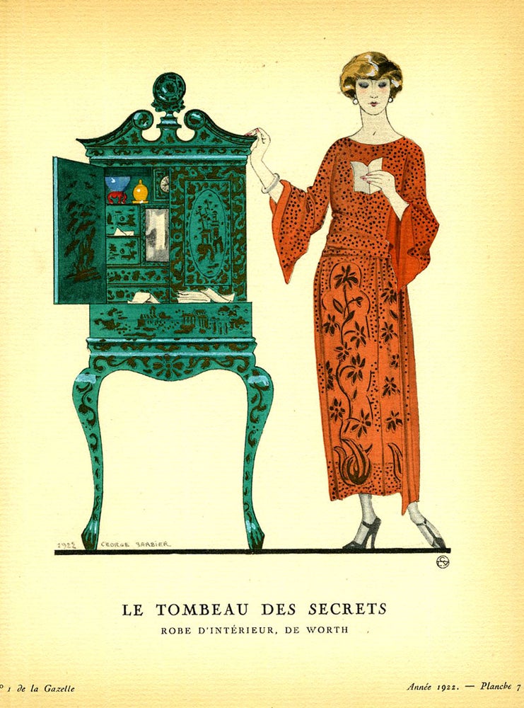 Item #17935 Le Tombeau des Secrets. George Barbier.