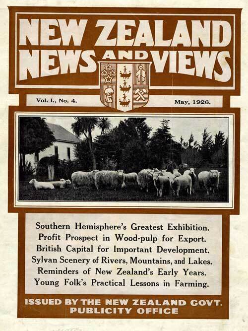 Item #18006 New Zealand News and Views. Magazine.