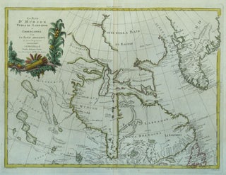 Item #18039 La Baja d'Hudson Terra di Labrador e Groenlandia con le Isole Adiacenti di nuova...