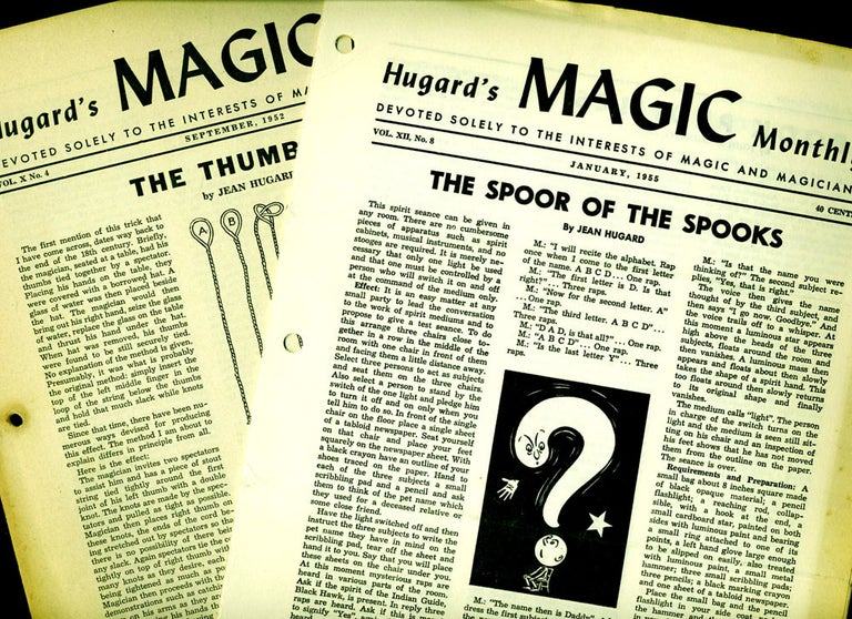 Item #18098 Hugard's Magic Monthly, September 1952 - January 1955.