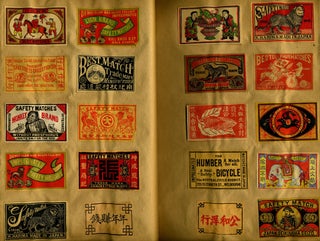 Trade Catalog of 500 Japanese Matchbox labels.