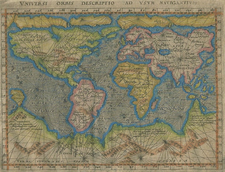 Item #18144 Universi Orbis Descriptio ad Usum Navigantium. Mercator/Magini.