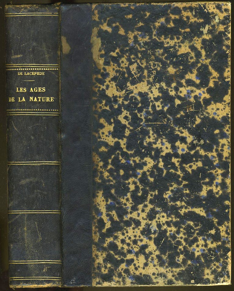 Item #18373 Les Ages de la Nature et Histoire de l'Espece Humaine. M. le Cte de Lacepede.