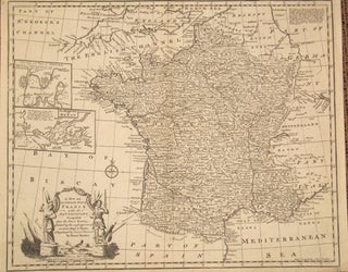 Item #18493 A New and Accurate Map of France with Its Acquisitions Composed of the Latest...