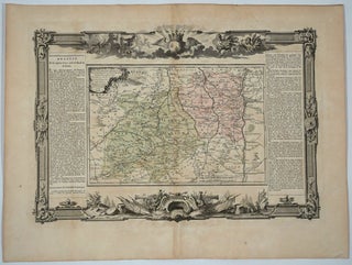 Item #18496 Gouvernemens, et Generalite du Lionois, et d'Auvergne, Subdivises en Petits Pays. ...