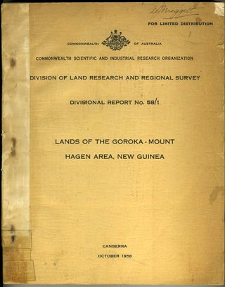 Item #18542 Lands of the Goroka - Mount Hagen Area, New Guinea