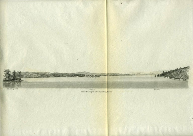 Item #18661 View of Peekskill Bay, from off Verplanck's Point. HUDSON RIVER, US Coastal Survey.