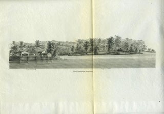 Item #18663 View of Landing at Barrytown. HUDSON RIVER, US Coastal Survey