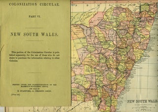 Item #18727 Colonization Circular. Part VI. New South Wales. Emigration, Australia