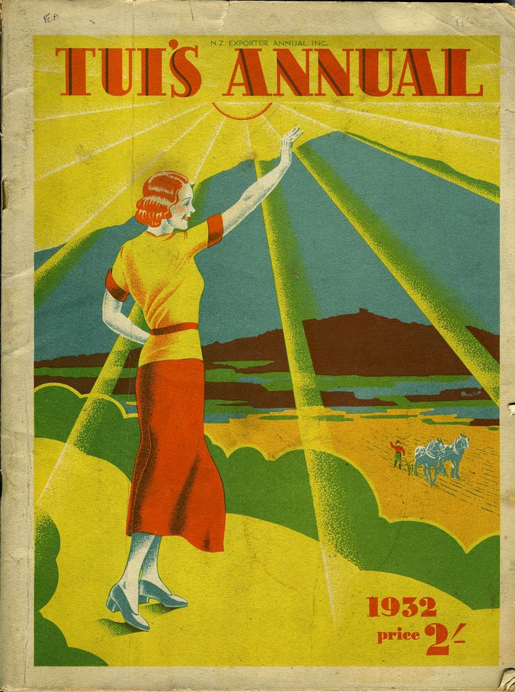 Item #18915 Tui's Annual, 1932. New Zealand exporter annual magazine. New Zealand.