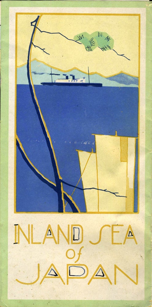Item #18928 Inland Sea of Japan. Travel brochure. Japan.