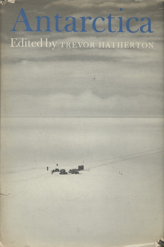 Item #18955 Antarctica. Trevor Hatherton.