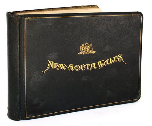 Item #19423 New South Wales. Photographic album presented by the Premier of NSW to Charles P. Skouras, Hollywood mogul. Edward William Searle, photographer.