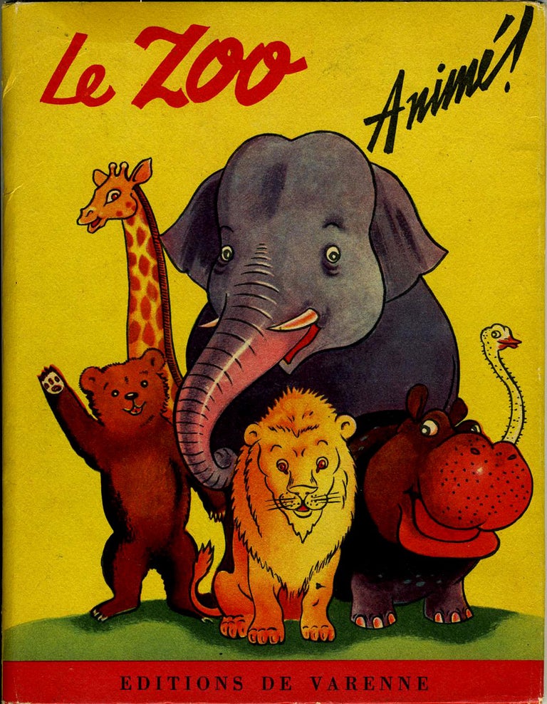 Item #19447 Le Zoo Anime. Children's, Kangaroo.