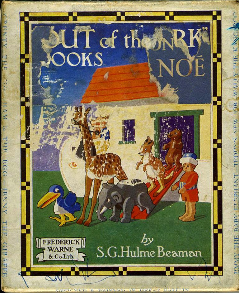 Item #19477 Out of the "Ark" Books. 6 booklets complete in original box, including Jumbo le Kangourou. S. G. Hulme Beaman.