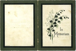 Item #19795 Sailor's In Memoriam Card for the wreck of the "Lamorna" out of Newcastle NSW....