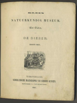 Klein Natuurkundig Museum, met platen. First 2 volumes of 4.