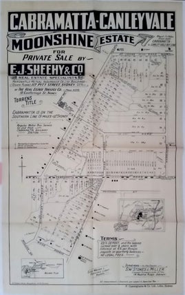 Item #19926 Cabramatta-Canley Vale Moonshine Estate for Private Sale by E.J. Sheehy & Co. with...