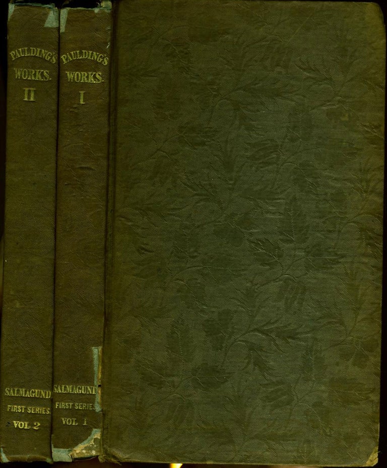 Item #19948 Salmagundi; or, the Whim-Whams and Opinions of Launcelot Langstaff, Esq. and Others. Volumes I & II, First Series. Washington Irving, James Kirke Paulding William Irving.
