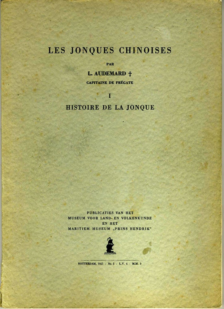 Item #19992 Les Jonques Chinoises, Volume I - X, complete. China, Louis Audemard.