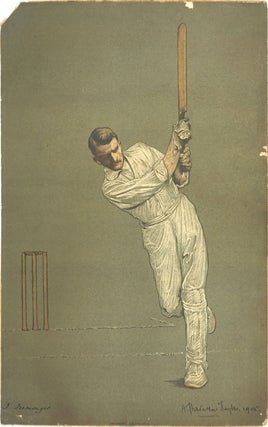 Item #20331 J. Irenmonger (James Iremonger). Cricket, Chevallier Taylor