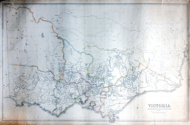 Item #20333 Victoria Mining Districts, Mining Divisions & the Gold Fields. Mining, Victoria.