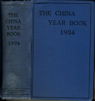 Item #20366 The China Year Book 1924-5. H. G. W. Woodhead