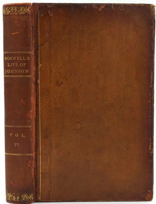 The Life Of Samuel Johnson, LL.D. Comprehending An Account Of His Studies, And Numerous Works, In Chronological Order; A Series Of His Epistolary Correspondence and Conversations with Many Eminent Persons.