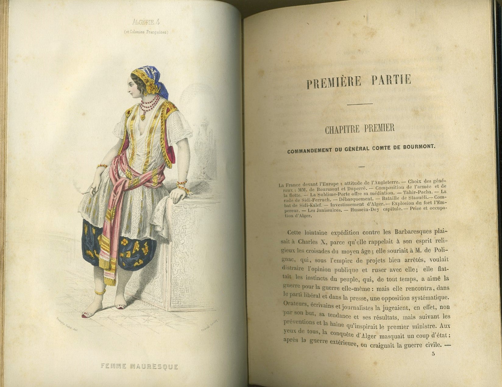 Histoire de la Conquete et de la Colonisation de l'Algerie 1830 - 1860 ...