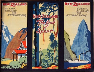 New Zealand. Sunny Isles of Scenic Charm and Sport. A compilation of travel brochures.