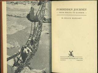 Forbidden Journey. From Peking to Kashmir.