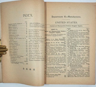 Four 1893 World's Columbian Exposition souvenir guide books.