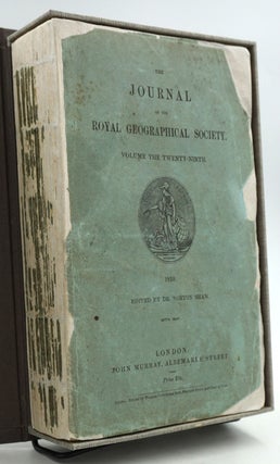 The Lake Regions of Central Equatorial Africa; the true 1st edition of Burton's important exploration, in the Journal of the Royal Geographical Society, Annual Issue for 1859, Vol. 29.