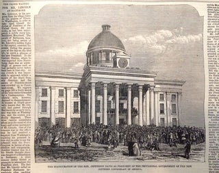 The American Civil War as illustrated in The Illustrated London News, in the year 1861.