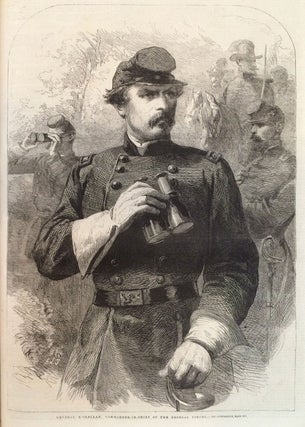 The American Civil War as illustrated in The Illustrated London News, in the year 1861.