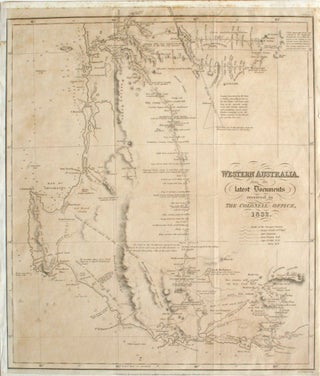 Item #21140 'Western Australia from the Latest Documents Received in the Colonial Office', One of...