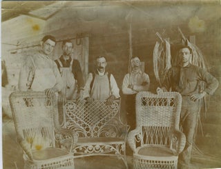Item #21175 Photograph of a Wicker Shop