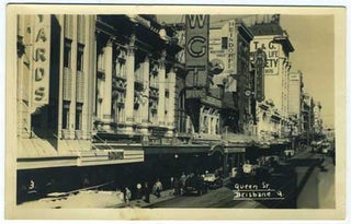 Item #21343 Real photograph, Queen Street, Brisbane, 1947. Australia
