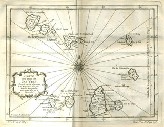 Item #21529 Carte des Isles du Cap Verd. West Africa, Nicolas Bellin