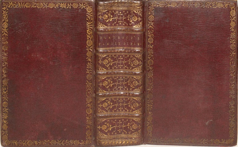 Item #21613 The Holy Family Bible, containing the Scriptures of the Old and New Testament, and the Apocrypha at large: with concise explanatory notes... Illustrated with copper-plates. Bible, English.