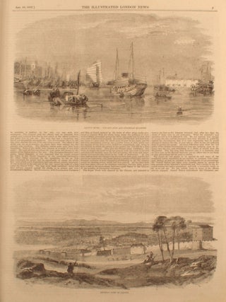 China (the Second Opium War) and Hong Kong as illustrated in the Illustrated London News, January to June 1857, Volume Thirty.